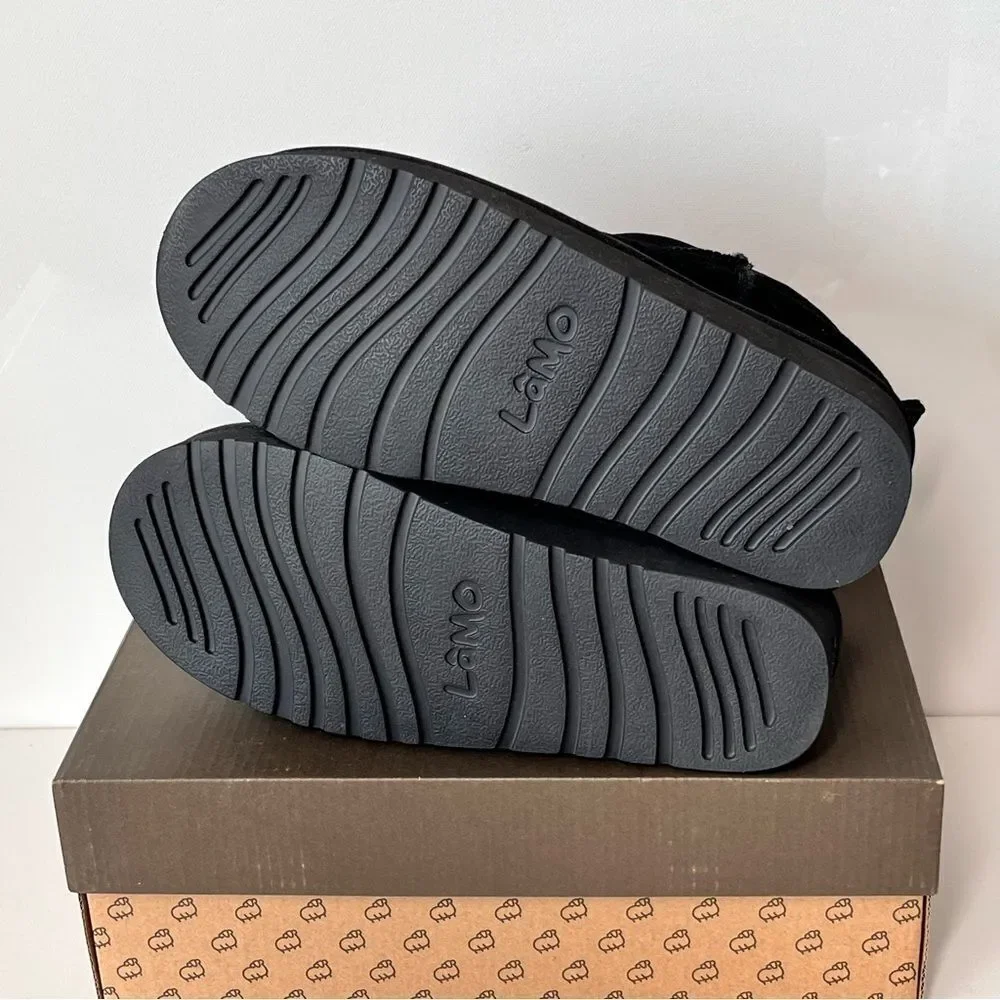 Lamo Ellie Water Resistant Suede Platform Boots